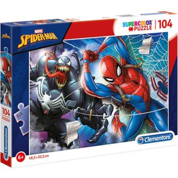 Marvel Pókember Supercolor puzzle 104db-os - Clementoni kép