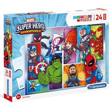 Marvel szuperhősök 24 db-os maxi puzzle - Clementoni kép