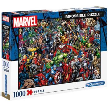 Marvel Szuperhősök lehetetlen puzzle 1000db-os - Clementoni kép