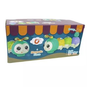 Mászó hernyó játék – fénnyel, zenével és mágnessel kép
