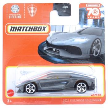 Matchbox: 2021 Koenigsegg Gemera kisautó 1/64 - Mattel kép