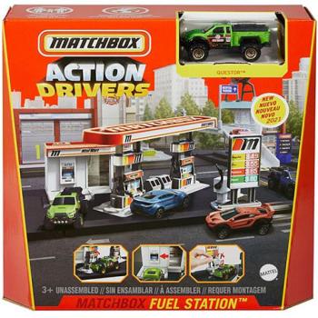 Matchbox: Action Drivers Benzinkút játékszett - Mattel kép