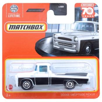 Matchbox: Dodge Sweptside Pickup kisautó 1/64 - Mattel kép