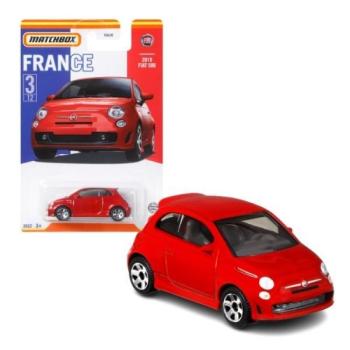 Matchbox: Franciaország kollekció - 2019 Fiat 500 kisautó kép