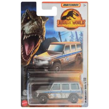 Matchbox: Jurassic World '14 Mercedes Benz G 550 kisautó 1/64 - Mattel kép