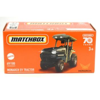 Matchbox: Monarch EV Tractor kisautó papírdobozban 1/64 - Mattel kép