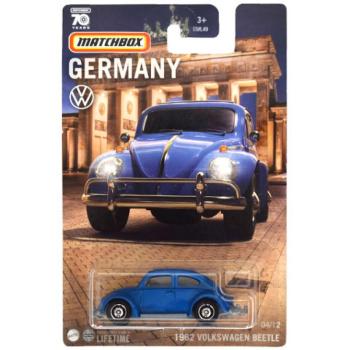 Matchbox - Németország kollekció: 1962 Volkswagen Beetle kisautó 1/64 - Mattel kép