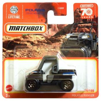 Matchbox: Polaris Ranger kisautó 1/64 - Mattel kép