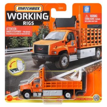 Matchbox: Working Rigs - 3500 Attenuator Truck kisautó kép