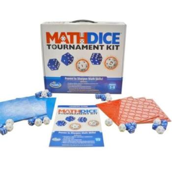 Math Dice Tournament kit társasjáték kép