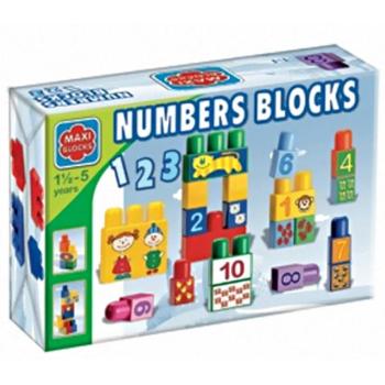 Maxi Blocks figurás számoló kockák - D-Toys kép