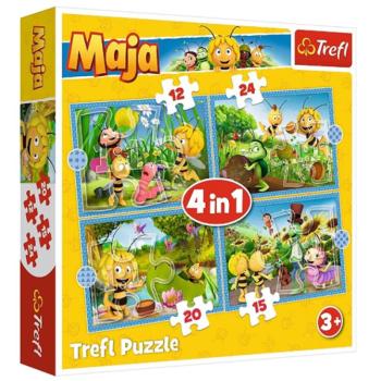 Maya a méhecske 4 az 1-ben puzzle - Trefl kép