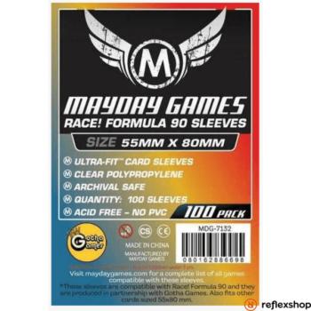 Mayday Games kártyavédő Race! Formula 90 játékhoz, 55 x 80 mm (100 db-os csomag) kép