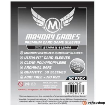 Mayday Games Prémium Magnum Oversized Dungeon kártyavédő 87 x 112 mm (50 db-os csomag) kép