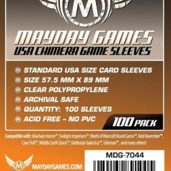 Mayday Games USA Chimera méretű kártyavédő 57.5 X 89 mm (100 db-os csomag) kép