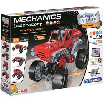 Mechanikai labor Monster Truck 10 az 1-ben építőjáték - Clementoni kép