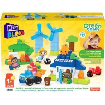 Mega Bloks: Green Town Ökoház játékszett - Mattel kép