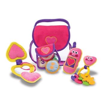 Melissa & Doug Bébi és tipegő játékok - puha retikül kép