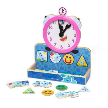 Melissa & Doug Fa Készségfejlesztő játék - Mágneses óra kép