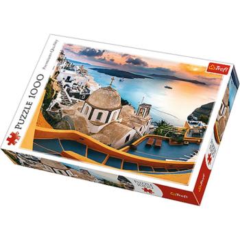 Mesés Santorini 1000db-os prémium puzzle - Trefl kép