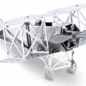 Metal Earth Fokker D-VII repülőgép - lézervágott acél makettező szett kép