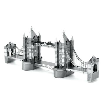 Metal Earth London Tower Bridge - lézervágott acél makettező szett kép