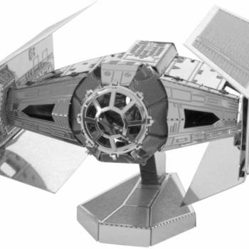 Metal Earth Star Wars Darth Vader TIE Fighter űrrepülője - lézervágott acél makettező szett kép