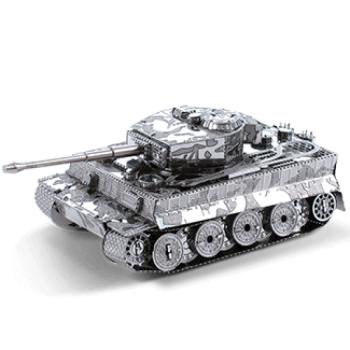 Metal Earth Tiger 1 Tank - lézervágott acél makettező szett kép