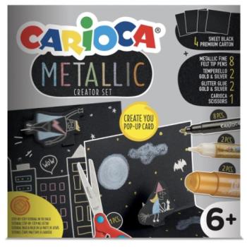 Metallic 17db-os kreatív szett - Carioca kép