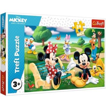 Mickey egér és barátai 24db-os Maxi puzzle - Trefl kép