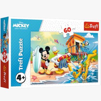 Mickey és barátai a parton 60db-os puzzle -Trefl kép