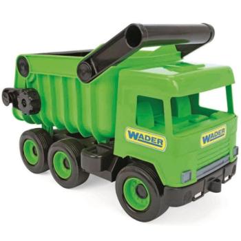 Middle Truck: Billentős dömper 43cm zöld - Wader kép