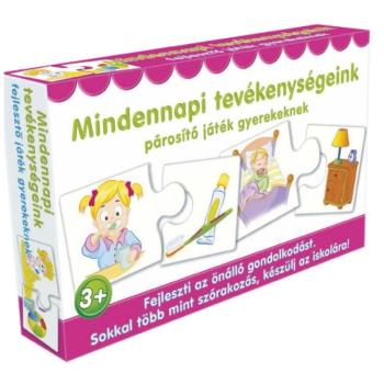 Mindennapi tevékenységeink párosító játék kép