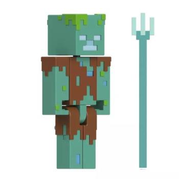 Minecraft Craft-A-Block figurák - Zombi szigonnyal kép
