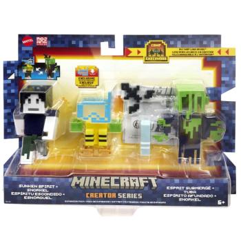 Minecraft: Creator Series csomag - Sunken Spirit és Snorkel - Mattel kép