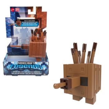 Minecraft Legends: Mozgatható figura, 8 cm - Fagólem kép