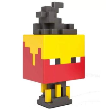 Minecraft Mob Head Minis: Nagyfejű Őrláng mini figura - Mattel kép