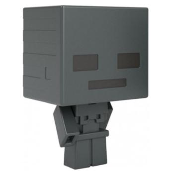 Minecraft Mob Head Minis: Nagyfejű Sorvasztó Csontváz mini figura - Mattel kép