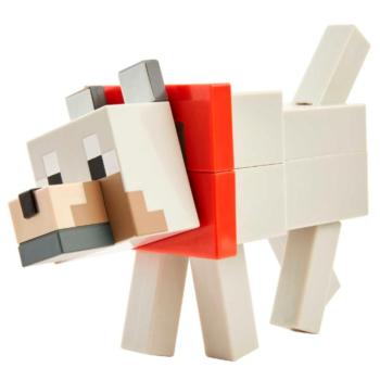 Minecraft: Összeépíthető Farkas figura - Mattel kép