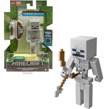 Minecraft: Skeleton karakter játékfigura - Mattel kép