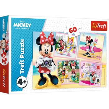 Minnie egér: Bájos Minnie puzzle 60db-os - Trefl kép