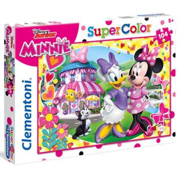 Minnie egér Supercolor puzzle 104db-os - Clementoni kép