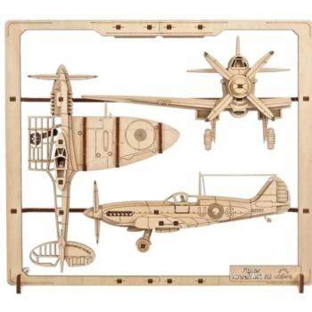 Model Fighter Aircraft 2.5D Puzzle kép