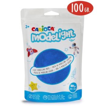 Modelight 100g-os kék gyurma - Carioca kép