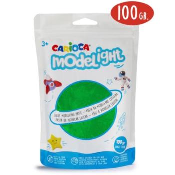 Modelight 100g-os zöld gyurma - Carioca kép