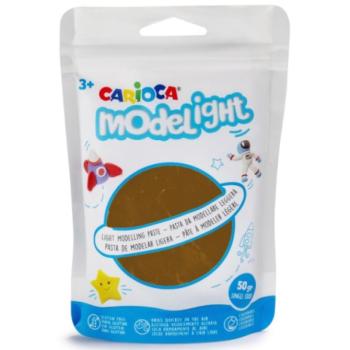 Modelight 50g-os barna gyurma - Carioca kép