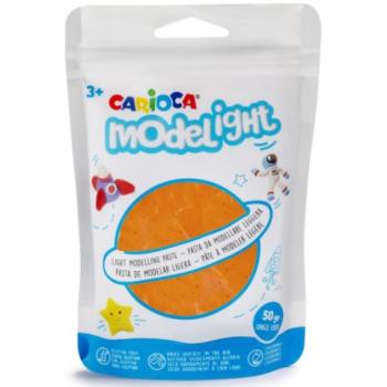 Modelight 50g-os narancssárga gyurma - Carioca kép