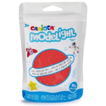 Modelight 50g-os piros gyurma - Carioca kép