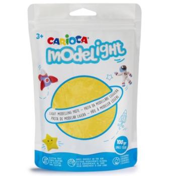 Modelight 50g-os sárga gyurma - Carioca kép