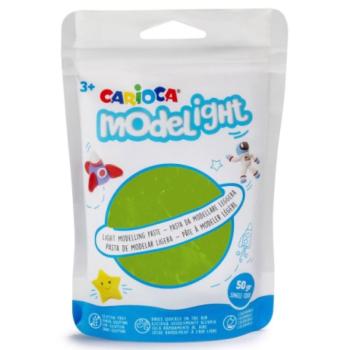 Modelight 50g-os világoszöld gyurma - Carioca kép